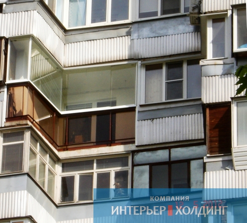 Интерьер холдинг безрамное остекление - варшавское шоссе.